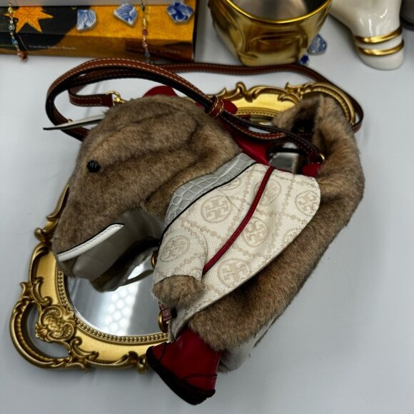 🆕 TORY BURCH 🧿 NWOT CNY 2024 Year of the Dragon - Mini Dragon Crossbody - AUTH - Picture 6 of 16